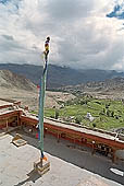 Ladakh - Likir Gompa, the various halls of the gompa are arranged around a courtyard 